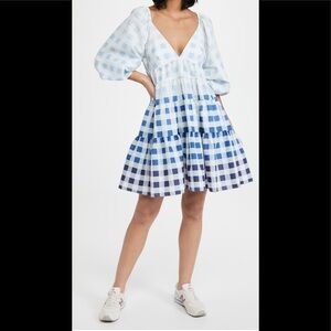 STAUD NWT  mini meadow dress size small